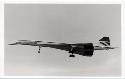 BRITISH AIRWAYS CONCORDE G-BOAA VINTAGE PHOTO BA
