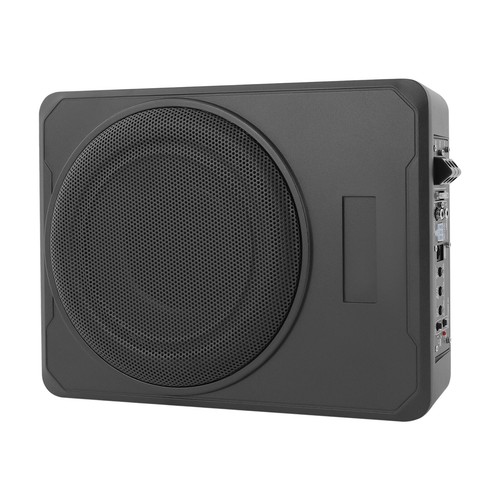 10 Inch 600W Car Subwoofer for Under or Behind The Seat Amplified Subwoofer NEW - Picture 10 of 23
