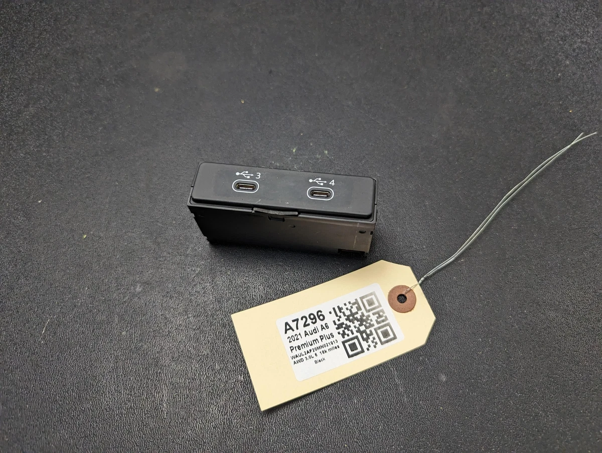 Center Console Dual USB Charge Adapter 2021 Audi A6 4N1035722 | eBay