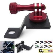 Gopro Mount Bracket Cam Rack On Mirror For Bmwyamahakawasakisuzukiducatiktm
