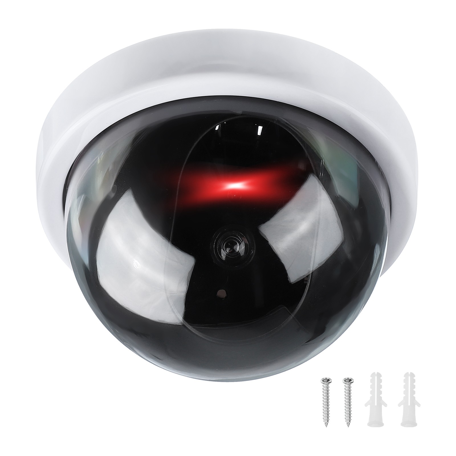 With Red Light & Screw, White
