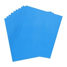 11.4"x8.3" Hot Foil Paper Hot Stamping Transfer Paper, Sheet of 10 Blue