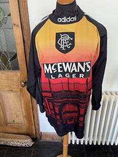 Rangers Football Club Goalkeepers Shirt 1996/7 Size L