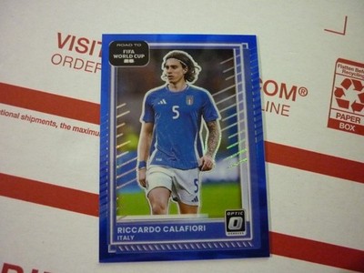 RICCARDO CALAFIORI 2025-26 Donruss Road to World Cup #116 Optic Blue 29/75