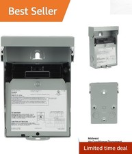 Reliable Weatherproof AC Disconnect Switch - 60A 240V for Heavy-Duty Use