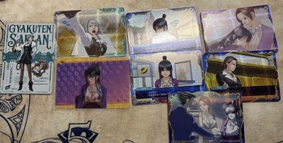 2026 Kayou Ace Attorney Maya and Franziska Trading Card Lot