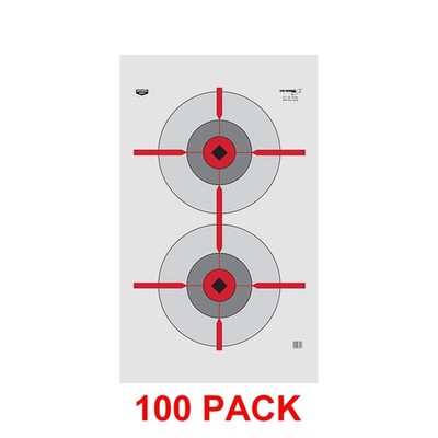 Birchwood Casey Eze-Scorer 23x35'' Bullseye Paper Targets, 100ct #BC-37031