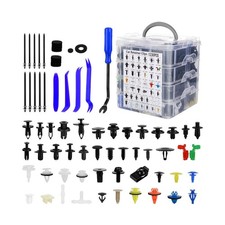 1365Pcs Car Push Retainer Clips Body Clips Plastic Fasteners Kit Fender Rivet...