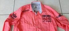 Camp David Mens Big Logo Long Sleeve Button Down Shirt Preppy Cool XL
