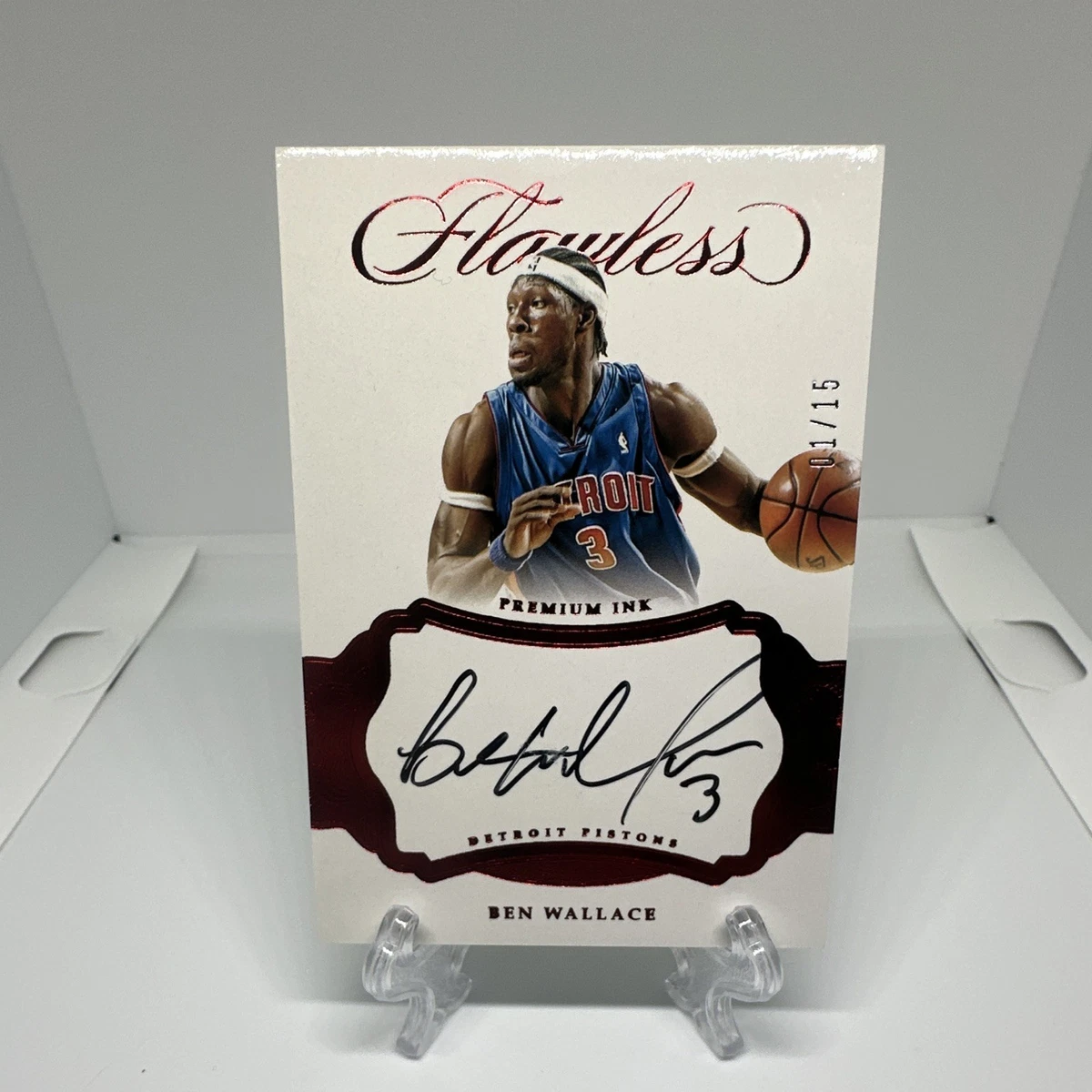 25+ Ben Wallace Basketball Autographed Sports Trading Cards