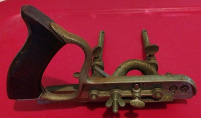 #ad Antique Stanley No.50 Combination Wood Plane Rosewood Handle Made in U.S.A. READ $67.00