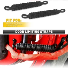 Polyester Car Door Limiting Straps for 1976-2021 Jeep Wrangler JL JK TJ LJ YJ CJ