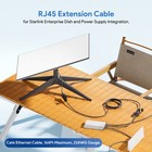 Outdoor Networking Gigabit Ethernet Cable 22 AWG Wiring IP68 Waterproof Rating