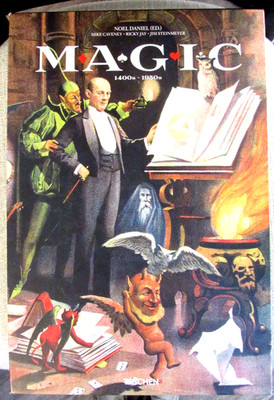 MAGIC : 1400s-1950s TASCHEN Large Deluxe Edition HC w/ DJ + Cardboard Sleeve