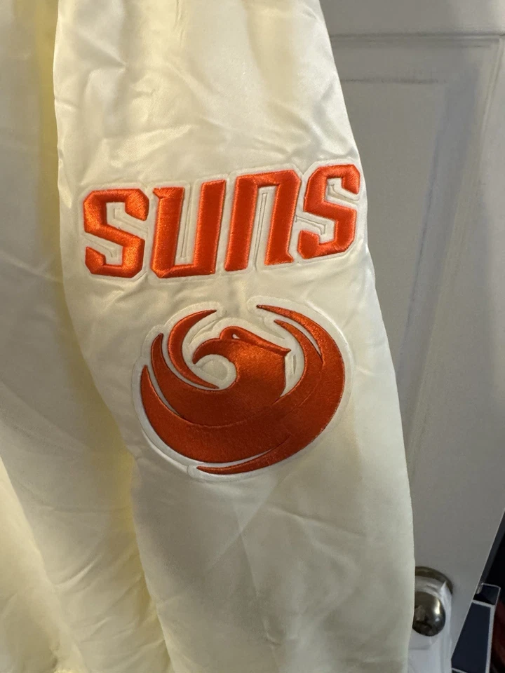 Pro Standard Phoenix Suns Satin Varsity Jacket Men’s 2XL - Image 3 of 4
