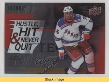 2021-22 Upper Deck Allure Hustle Hit & Never Quit Ryan Reaves #HH-7 READ 1a9z