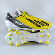 Adidas adizero F30 FG Leather G65394 US7 UK6.5 Yellow Men  s Cleats Soccers