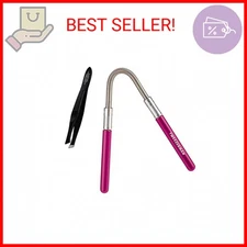 Tweezerman Smooth Finish Facial Hair Remover with Free Tweezerette, Pink
