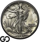 1941-S Walking Liberty Half Dollar, Better Date San Francisco Issue
