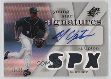 2007 SPx Young Star Signatures Spectrum 11/25 BJ Upton #YS-BU Auto 0o48