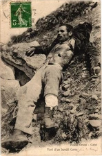 CORSE CORSICA - MORT D'UN BANDIT CORSE (Matteo Poli ?) 