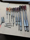Job Lot Of  Vintage  Ratchet Screwdrivers, Stanley Yankee, Draper, Spiralux,