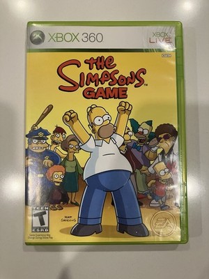 The Simpsons Game Xbox 360 CIB