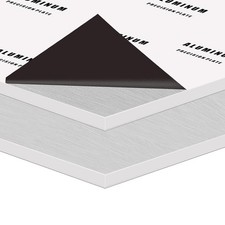 6061 Aluminum Sheet Plate, 12" x 16" x 1/4" Thickness Heavy Duty Aluminum She...