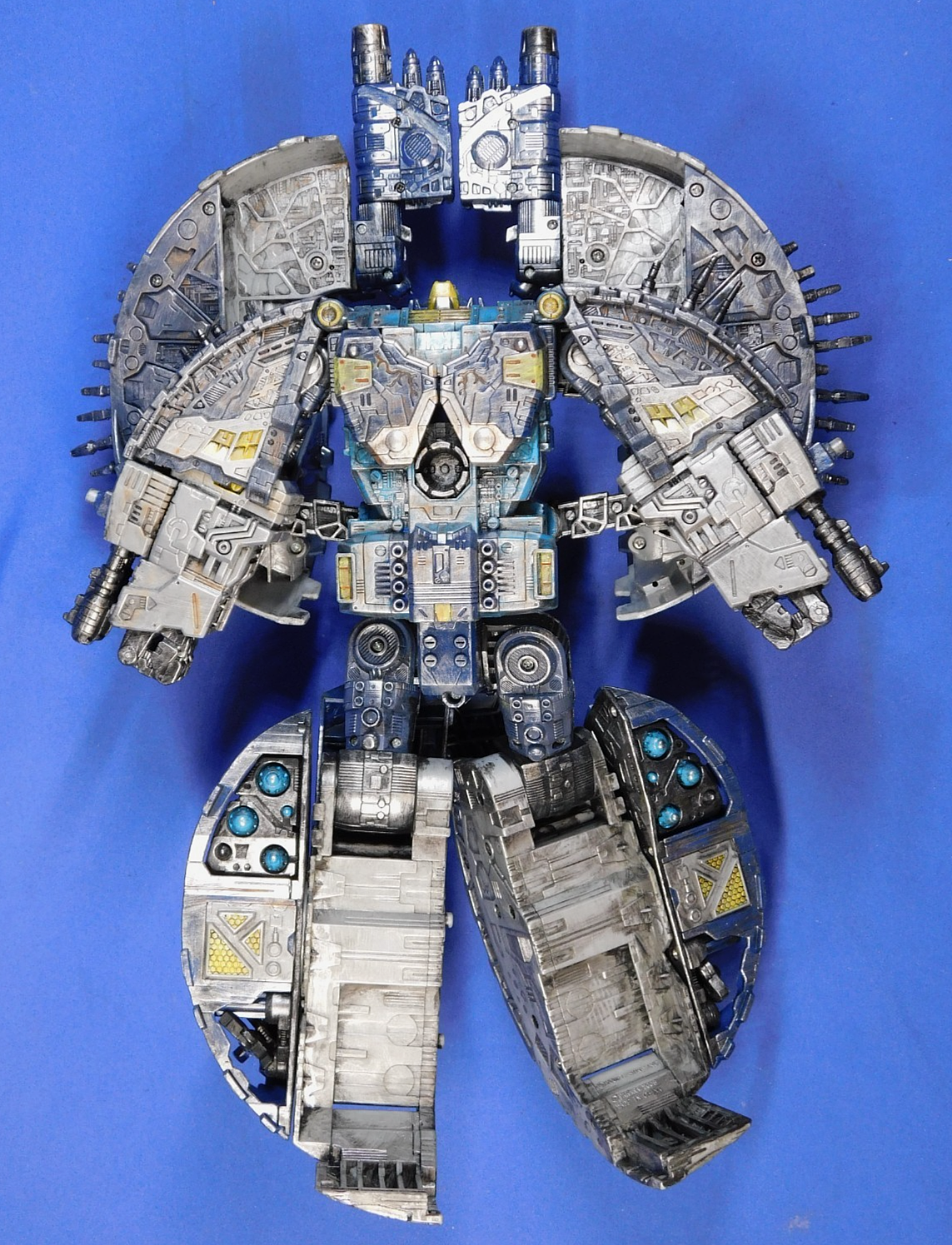 TRANSFORMERS SUPREME CLASS CYBERTRON PRIMUS PLANET CUSTOM PAINTED ...