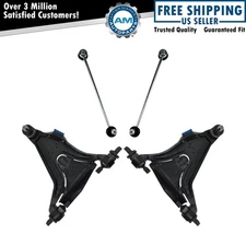 4 Piece Suspension Kit Front Control Arms w/ Ball Joints Sway Bar End Links New