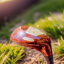 Real Wood Golf Persimmon Mens 1 Driver Refinished MacGregor Par72 HC RARE WOW