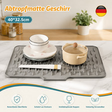 Abtropfmatte Geschirr Spüle Spülmatte Abtro...