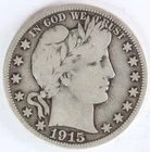 VG/F 1915 S Barber Half Dollar