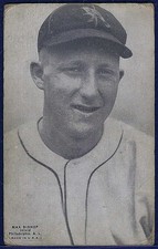 1926 Exhibits MAX BISHOP Philadelphia Athletics