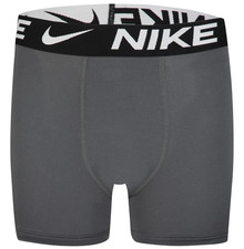 Nike Boys Boxer Briefs 1Pk. Dark Gray Essential Micro, Youth Size Small 6-8.