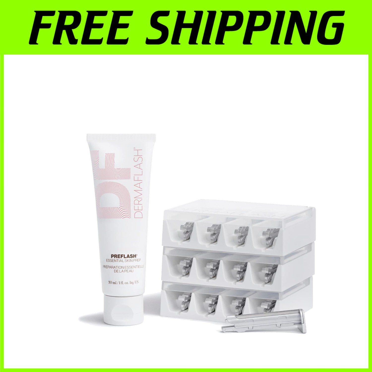 LUXE+ Dermaplaning Tool Compatible Kit - Exfoliating