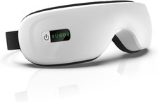 Eye Massager with Heat, Heated Eye Mask for Dry Eyes, Bluetooth Music Rechargeab