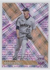 2019 Panini Elite Extra Edition Aspirations Purple 32/250 Noah Song #115 uk2