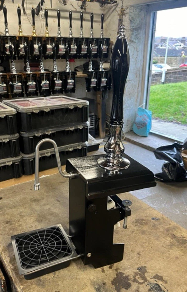 Angram 1/4 Pint Water Cooled , C/Q Model In Chrome & Black Plinth. - Image 2 of 3