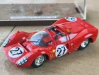 Vintage Retro Car FERRARI 330 P3 LE MANS 1966, Brumm, Italy, Small Model Car