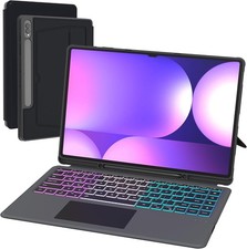 for Samsung Galaxy Tab S9 Ultra/S8 Ultra/S10 Ultra 14.6" Keyboard Case: 7 Colors