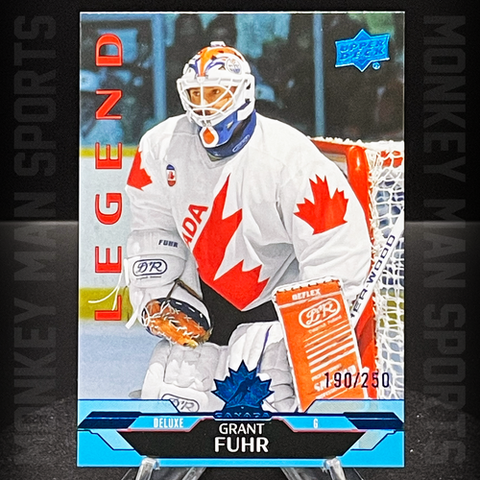 2026 Grant Fuhr NHL Team Canada 163 Deluxe /250