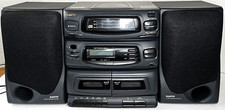 Sanyo AWM-170u Radio CD Player/ Dual Cassette Decks. AWM-170SP Tested. No Remote