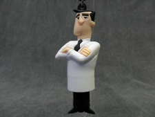 Powerpuff Girls NEW * Professor Utonium Clip * Blind Bag Opened Key Chain