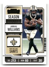 2023 Panini Contenders - Season Ticket #73 Jamaal Williams