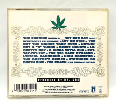CD) Dr. Dre – The Chronic, AMCY-524, Album, EX/EX, Rare. | eBay
