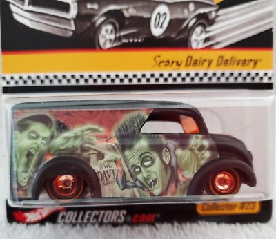 Hot Wheels HWC限定Scary Dairy Delivery Hot Wheels 2002 Scary Dairy Delivery Halloween B2929 for