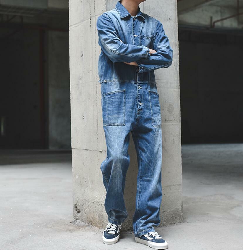 Denim Jumpsuit For Men