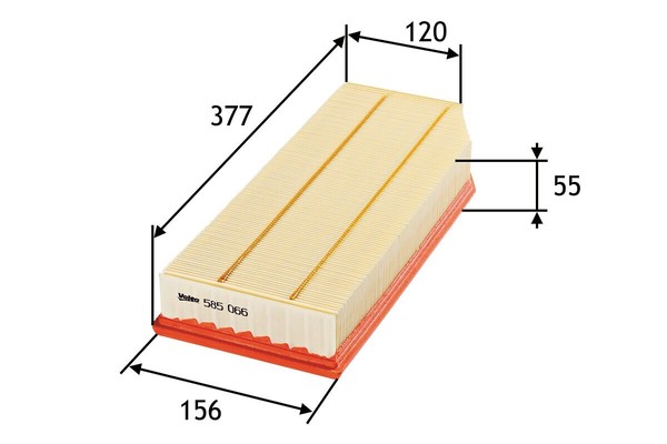 Valeo Luftfilter (585066) FüR MERCEDES-BENZ Clk E-Klasse C-Klasse G-Klasse-image