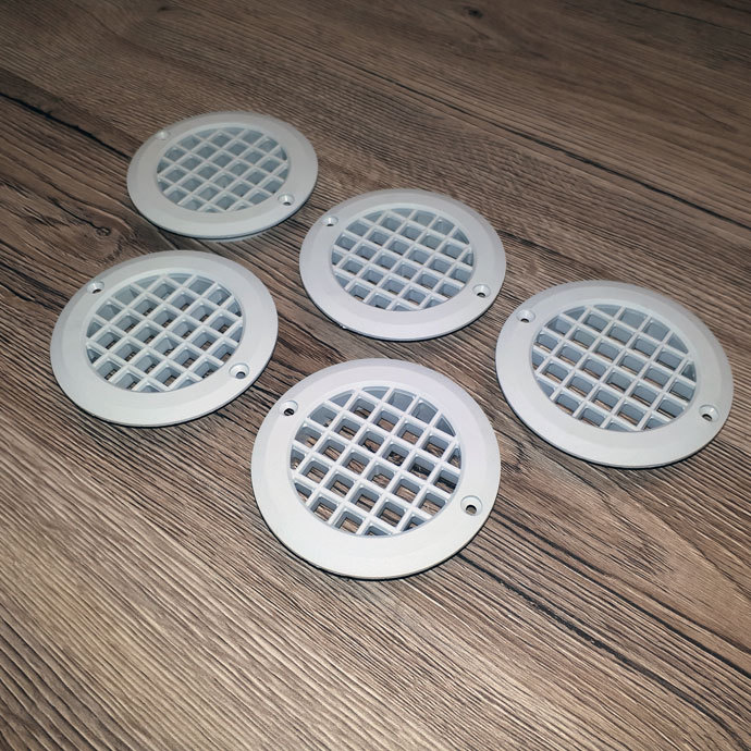 5 X GAS DROP OUT FLOOR VENTS FOR CAMPERVAN / MOTORHOME /CARAVAN